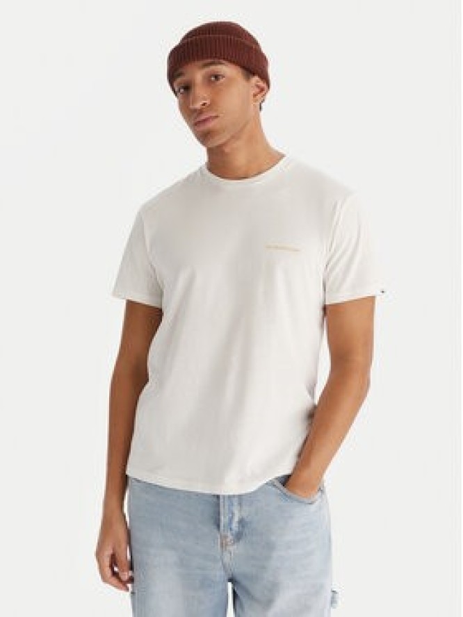 Quiksilver T-Shirt Ev Desert Waves EQYZT08183 Biały Regular Fit