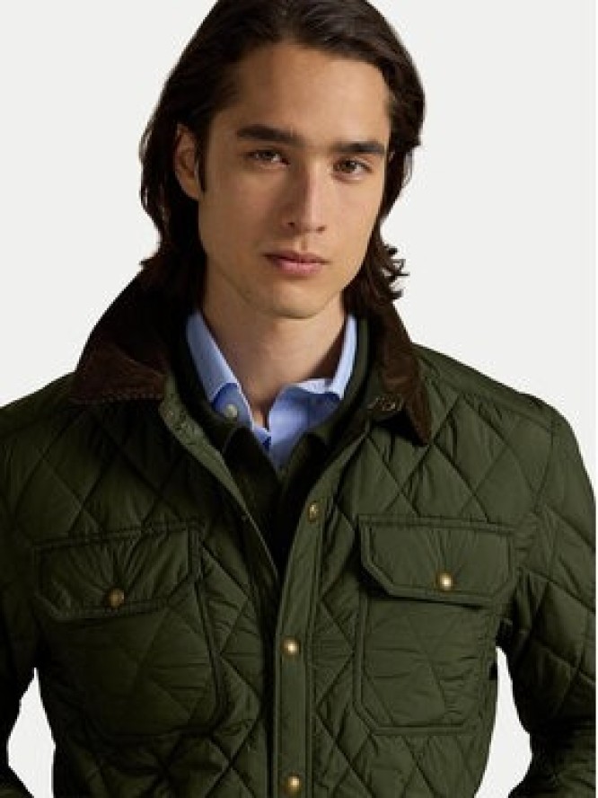 Polo Ralph Lauren Kurtka przejściowa 710977955001 Zielony Regular Fit