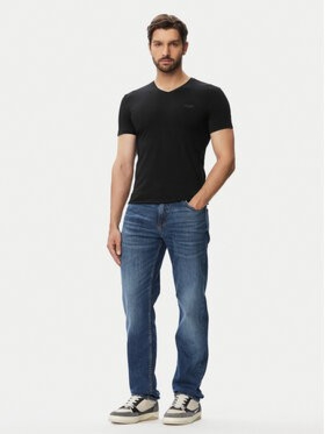 Guess T-Shirt M6YI32 K3735 Czarny Extra Slim Fit