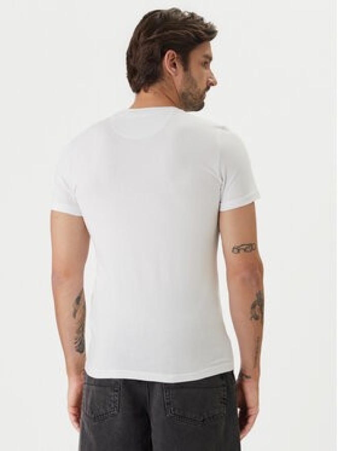 Guess T-Shirt U6GM03 K6YW1 Biały Slim Fit