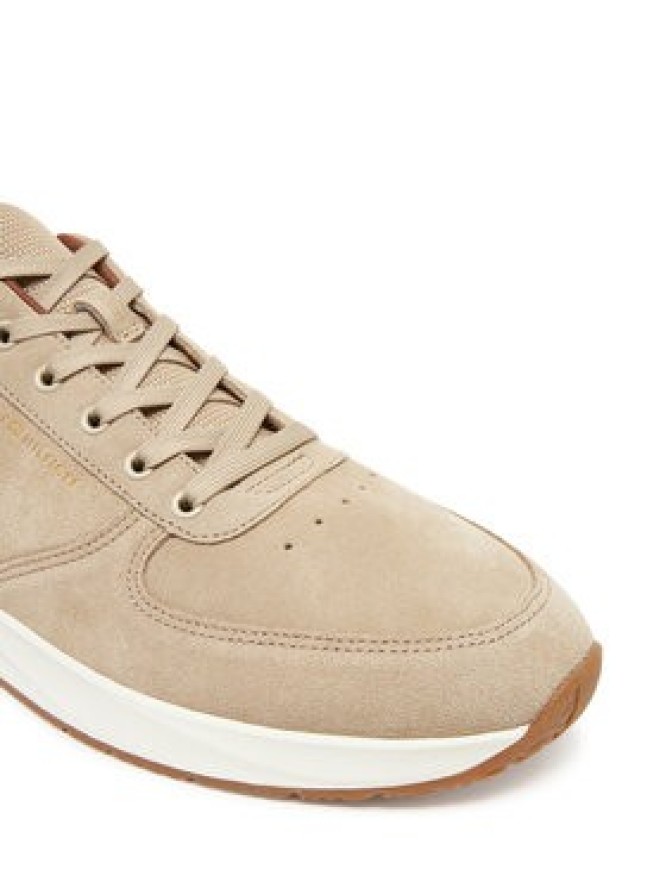Tommy Hilfiger Sneakersy Premium Suede Hybrid FM0FM05690 Beżowy
