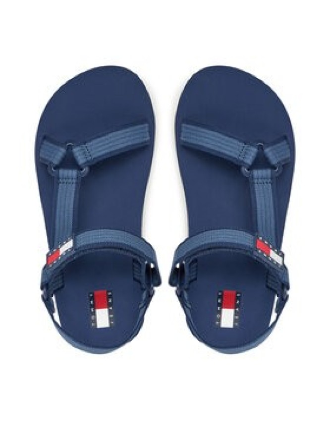 Tommy Jeans Sandały Tjm Casual Sandal EM0EM01563 Granatowy