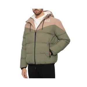 Kurtka męska EA7 Emporio Armani Train Athletic Colour Block Padded