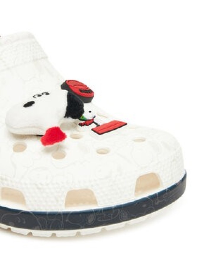 Crocs Klapki Peanuts Classic Clog 211124 Biały