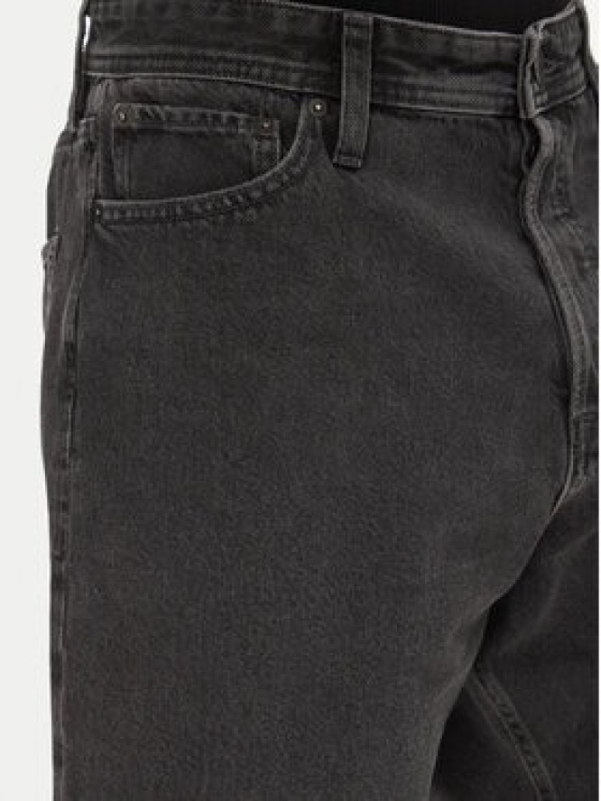 Jack & Jones Szorty jeansowe Alex 12269532 Czarny Baggy Fit