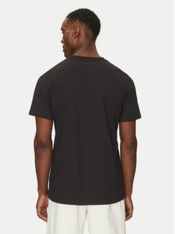 Calvin Klein Jeans T-Shirt Serif Box Graphic J30J327474 Czarny Regular Fit