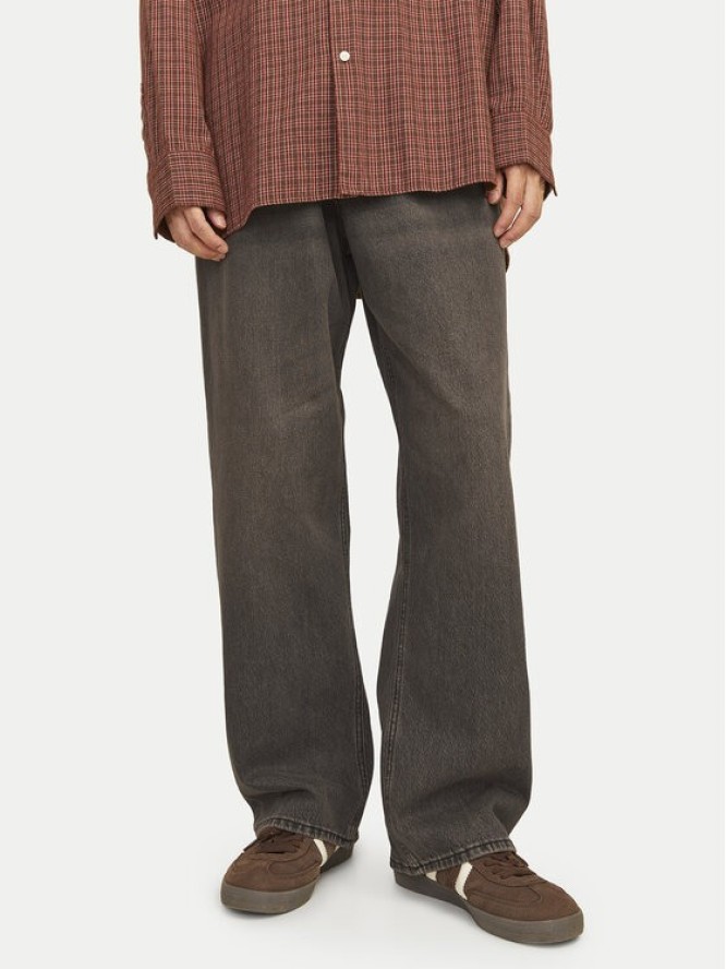 Jack & Jones Jeansy Ron Original 12270068 Czarny Baggy Fit