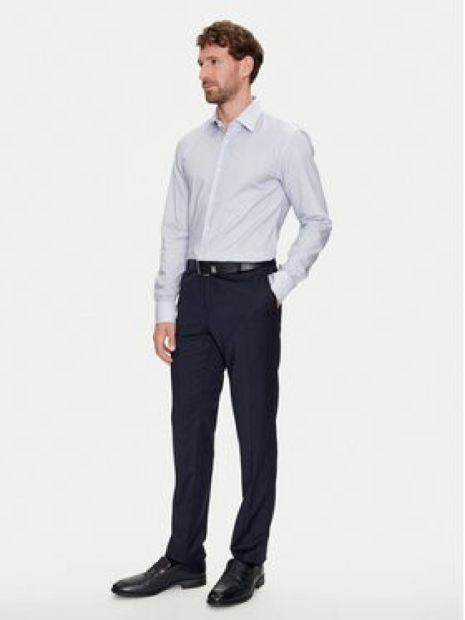 Boss Koszula H-Hank-Kent-C1-214 50512852 Błękitny Slim Fit