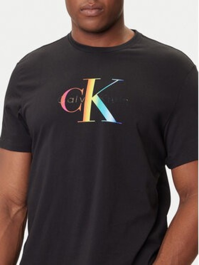 Calvin Klein Jeans T-Shirt Pride Graphic LV04RC800G Czarny Regular Fit