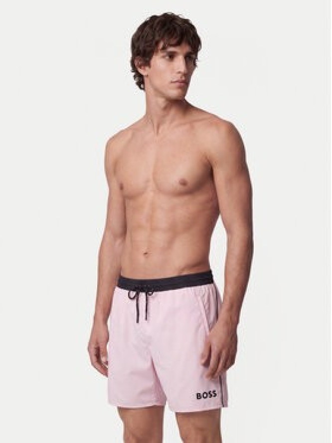 BOSS Szorty kąpielowe Starfish 50514429 Różowy jasny Regular Fit