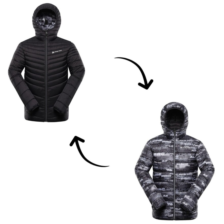 Kurtka męska ocieplana dwustronna Alpine Pro Erom