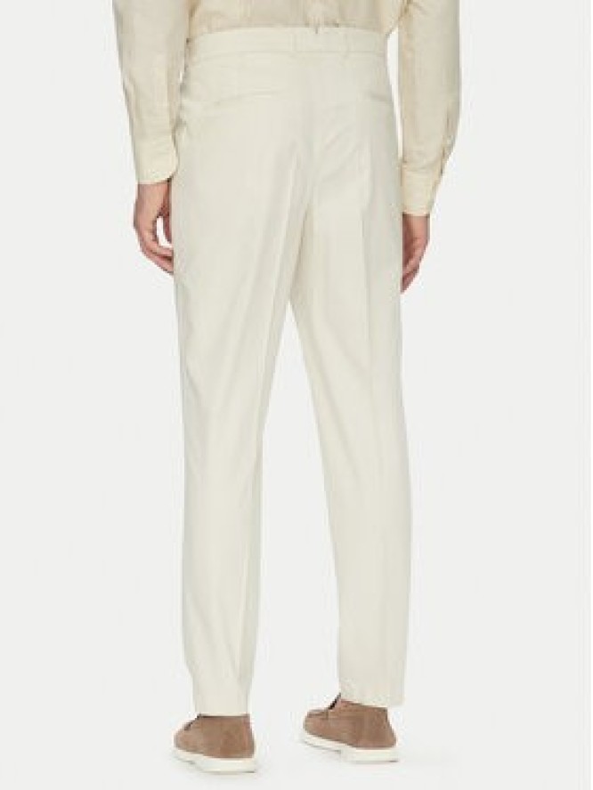 BOSS Chinosy C-Perin 50544005 Écru Relaxed Fit