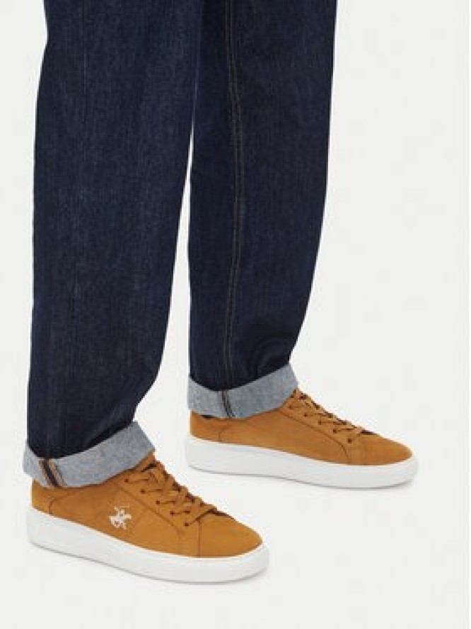 Beverly Hills Polo Club Sneakersy CEO-LOMAX-01 MI08 Brązowy