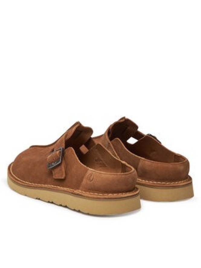Clarks Klapki Solsbury 26180881 Brązowy