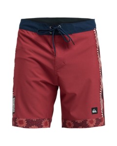 Szorty plażowe dla Mężczyzn SURFSILK NOMAD 18" Czerwony