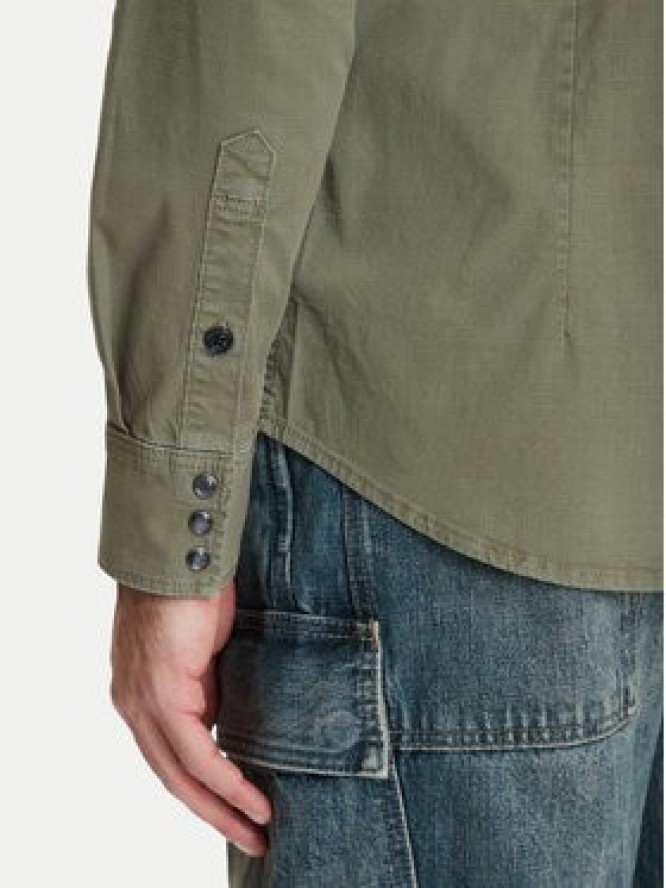 G-Star Raw Koszula Dakota D23616-D920 Zielony Slim Fit