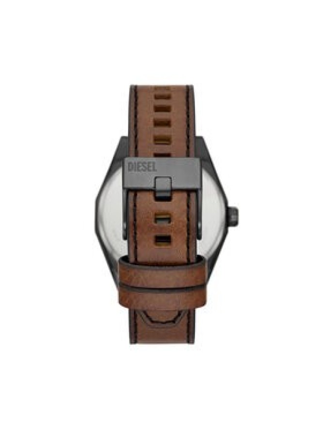 Diesel Zegarek Double Scraper DZ2189 Brązowy