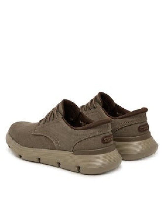 Skechers Półbuty Slip-Ins: Garza - Clive 205352/DKTP Brązowy