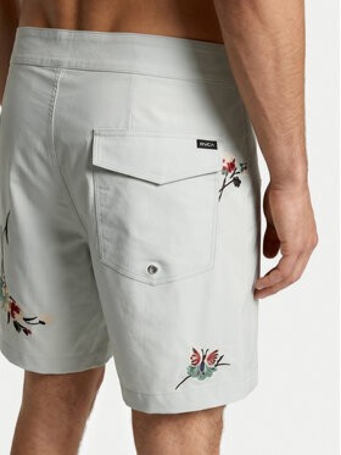 RVCA Szorty sportowe Anytime 23A081504 Zielony jasny Regular Fit