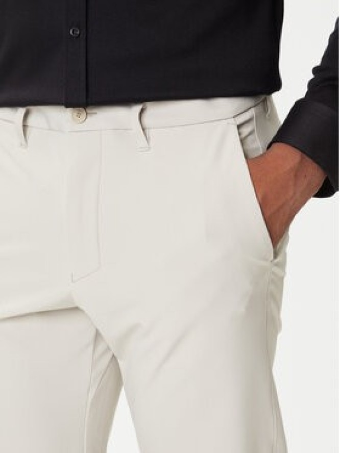 BOSS Spodnie materiałowe T_Commuter 50534303 Beżowy Slim Fit