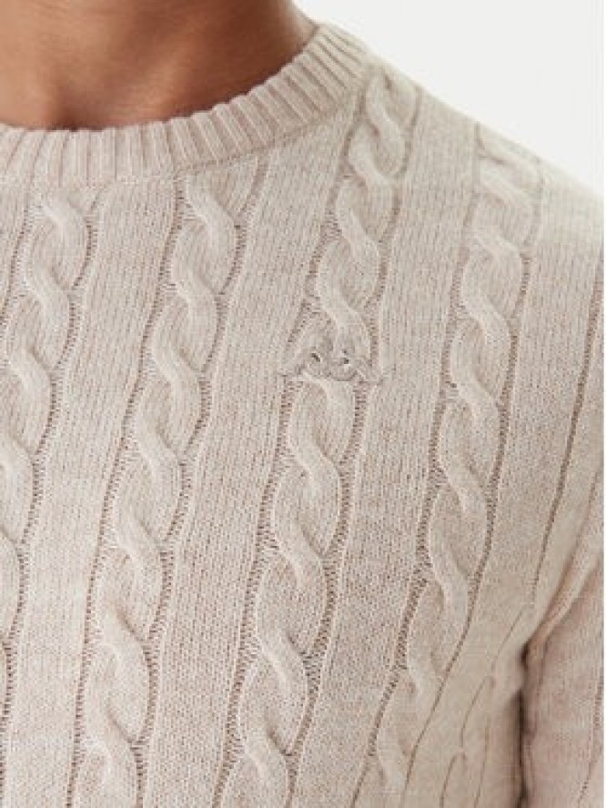 Robe di Kappa Sweter 63111DW Beżowy Regular Fit