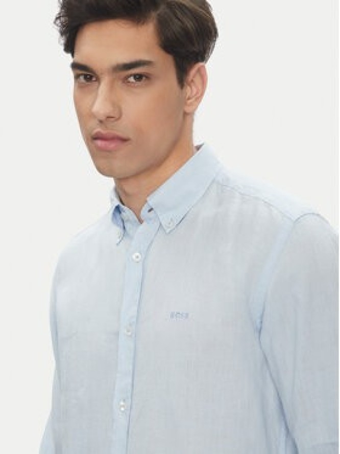 BOSS Koszula H-Roan-Bd-E-C1 50520283 Błękitny Slim Fit