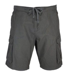 Spodnie Męskie, Szare Szorty, Krótkie, Bojówki, Bawełniane, Casualowe -BRAVE SOUL