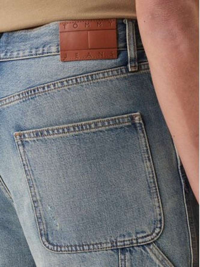 Tommy Jeans Szorty jeansowe Jaimie DM0DM22993 Niebieski Relaxed Fit