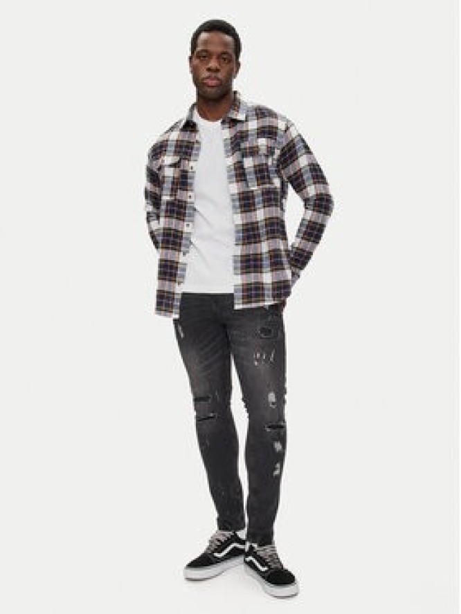 Brave Soul Koszula MSH-230KYLOS Kolorowy Regular Fit