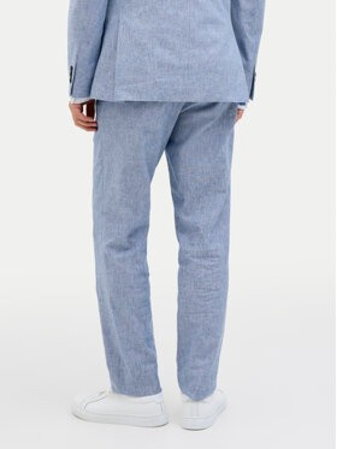 Jack & Jones Chinosy Riviera 12228724 Błękitny Slim Fit