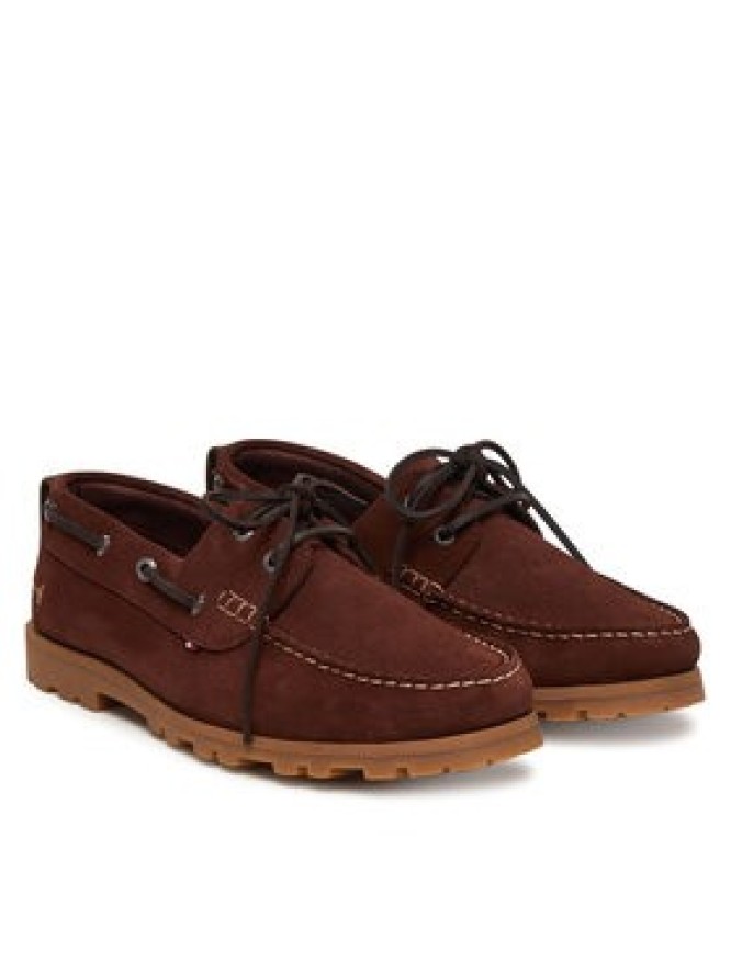 Tommy Hilfiger Mokasyny Light Sde FM0FM05747 Brązowy