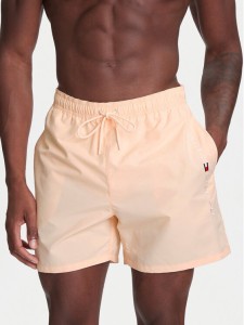 Tommy Hilfiger Szorty kąpielowe UM0UM03258 Pomarańczowy Regular Fit