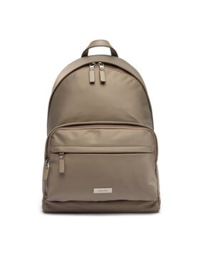 Calvin Klein Plecak Sleek Round LV04D3143G Beżowy