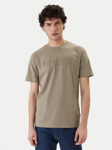 Guess T-Shirt Z2YI11 J1314 Khaki Regular Fit