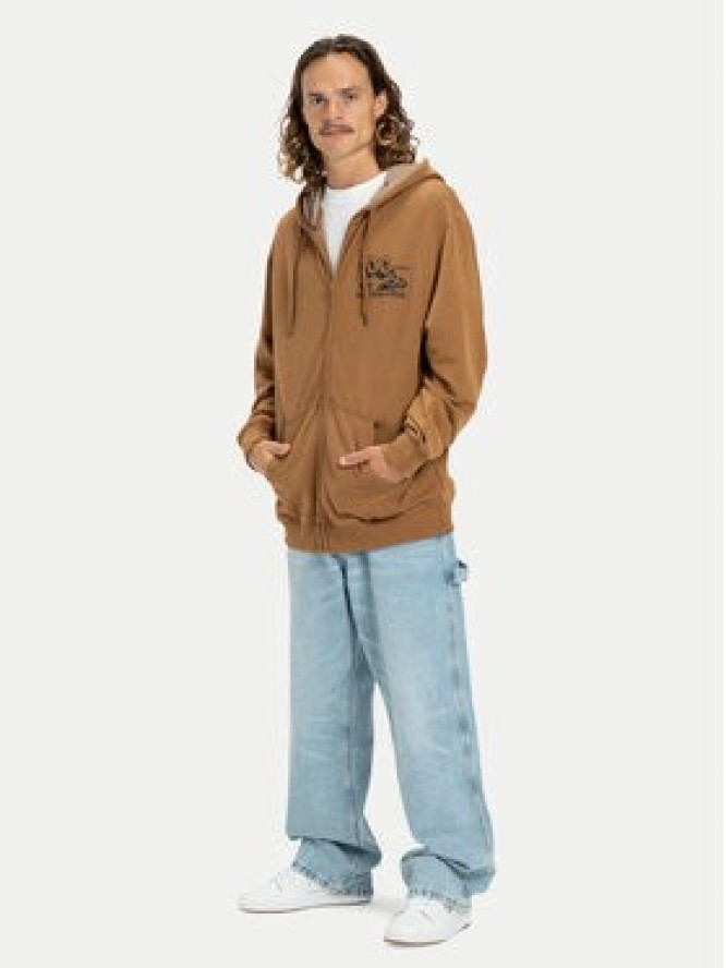 DC Shoes Bluza Parts Dep EDYSF03257 Brązowy Regular Fit