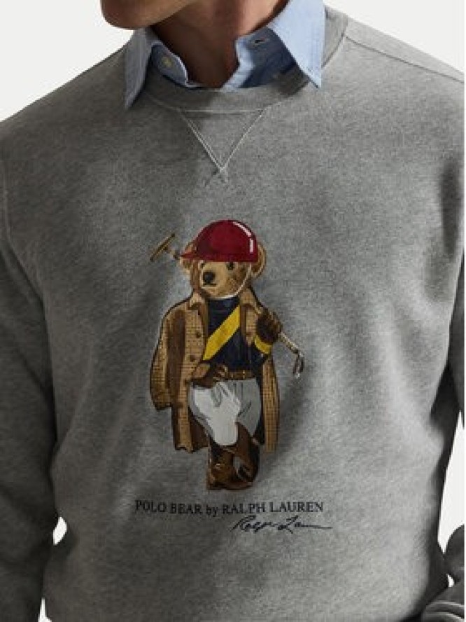 Polo Ralph Lauren Bluza 710B14625002 Szary Regular Fit