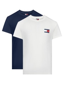 Tommy Jeans Komplet t-shirtów Ess Flag DM0DM22143 Kolorowy Slim Fit