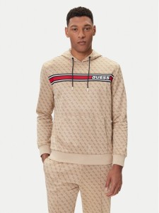 Guess Bluza Z4BQ30 K7122 Beżowy Regular Fit