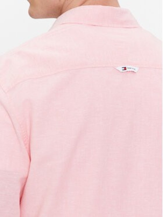 Tommy Jeans Koszula DM0DM18962 Różowy Regular Fit