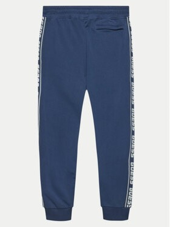 Guess Spodnie dresowe Z2YB19 K6ZS1 Granatowy Regular Fit