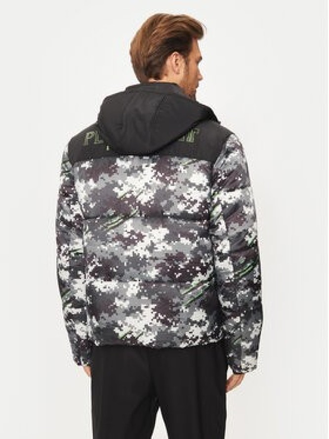 Plein Sport Kurtka zimowa AADC MRB2555 SXV005N Czarny Regular Fit