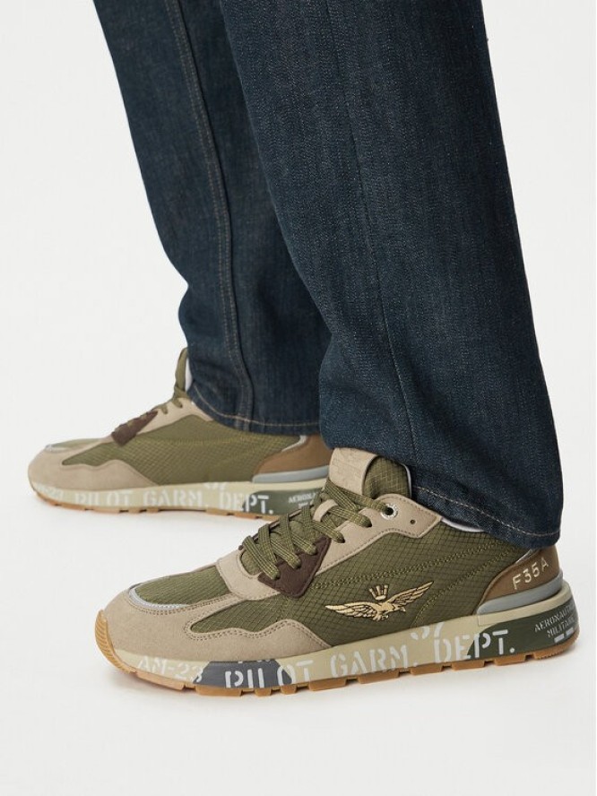 Aeronautica Militare Sneakersy 261SC0276UCT04327 Zielony