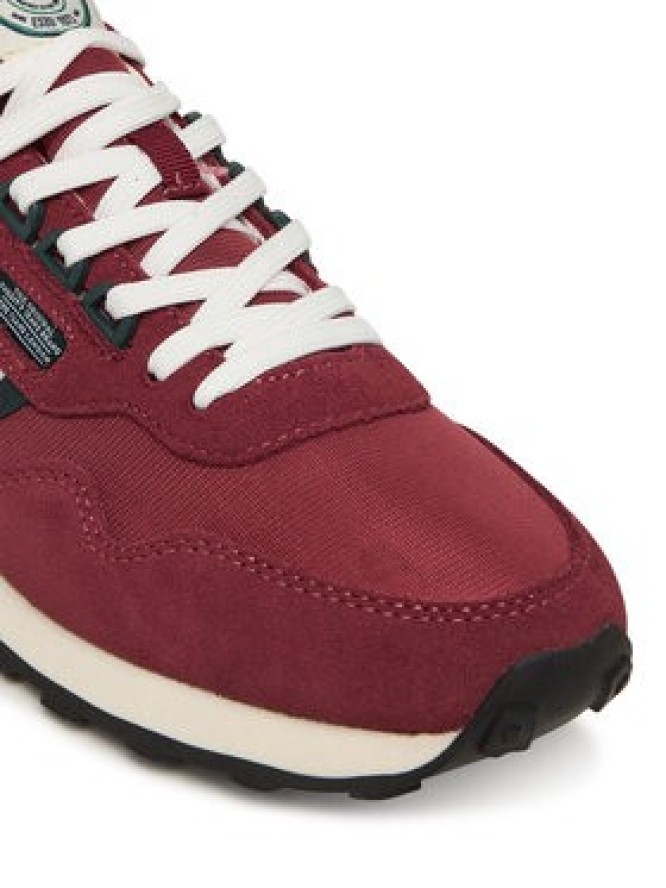 Pepe Jeans Sneakersy Kingston College M PMS400010 Bordowy