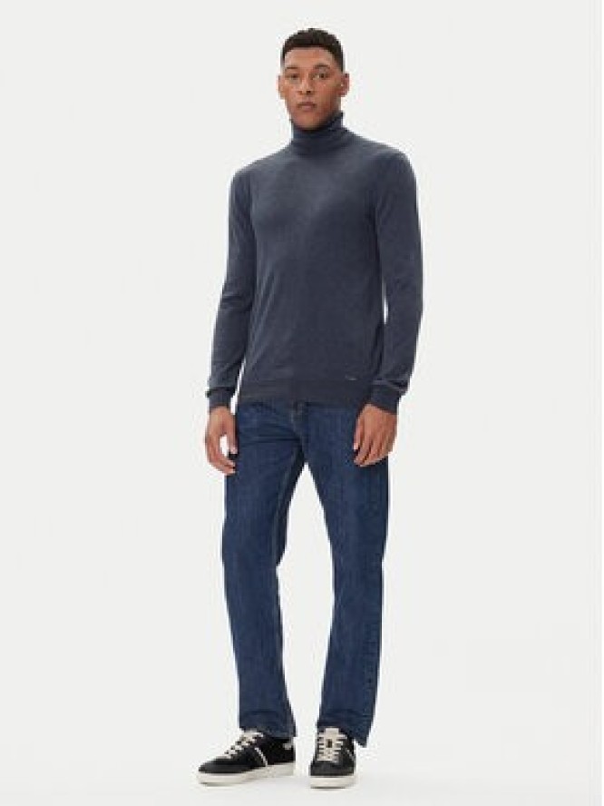 Guess Golf M5BR09 Z0432 Granatowy Regular Fit