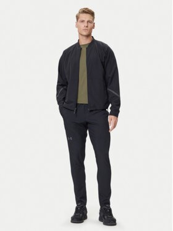 Under Armour Kurtka przejściowa Ua Unstoppable Bomber 1377170-001 Czarny Loose Fit