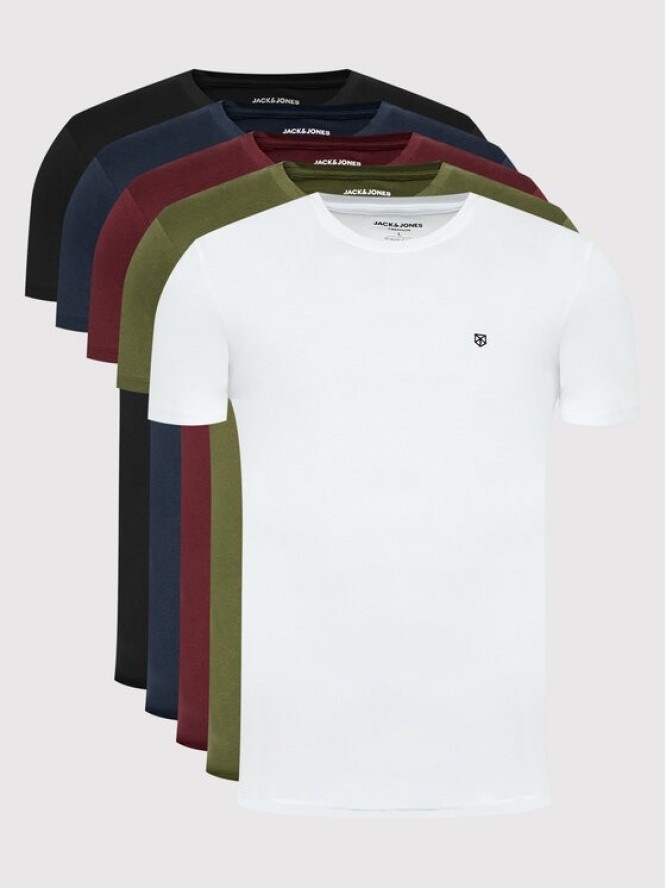Jack & Jones Komplet t-shirtów Brody 12190468 Kolorowy Regular Fit