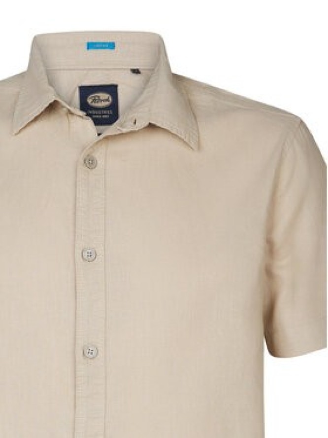 Petrol Industries Koszula M-1050-SIS414 Beżowy Regular Fit