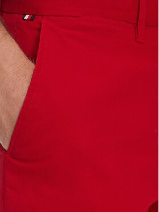 Tommy Hilfiger Szorty materiałowe Brooklyn MW0MW23563 Czerwony Regular Fit