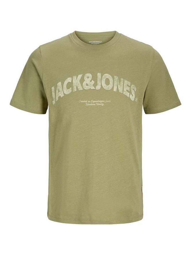 Jack & Jones Koszulka "Almeria" w kolorze zielonym rozmiar: XXL