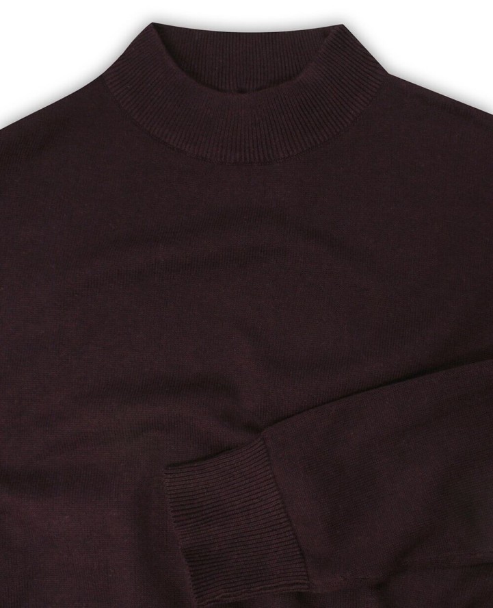 Zestaw 3 Półgolfów - Brave Soul - Granat, Bordo, Popiel